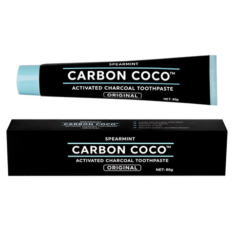 Activated Charcoal Toothpaste fluoride free - Duo Pack