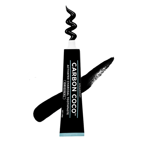 Activated Charcoal Toothpaste fluoride free - Duo Pack
